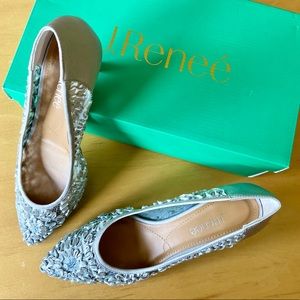 J. Reneé Daray Ribbon Lace Heels